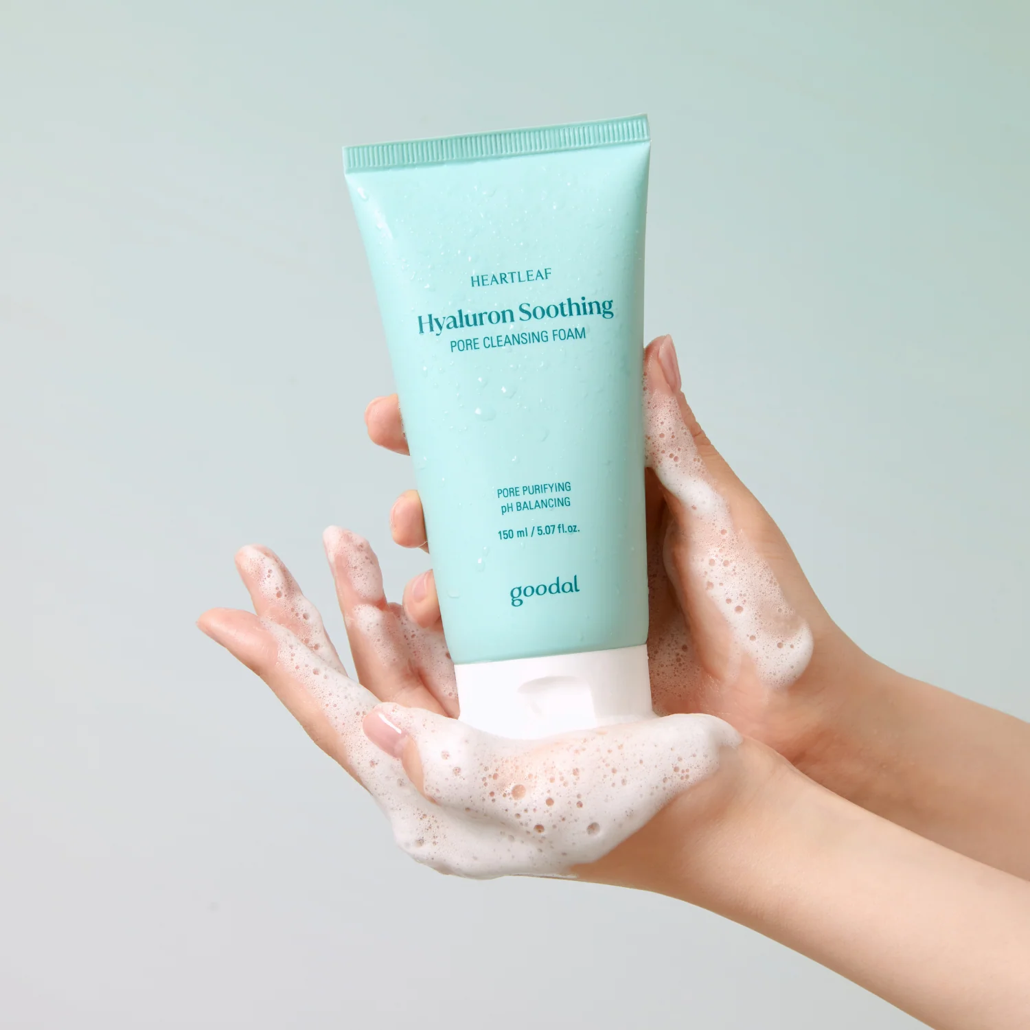 Houttuynia Cordata Hyaluron Soothing Pore Cleansing Foam 150ml - Image 7