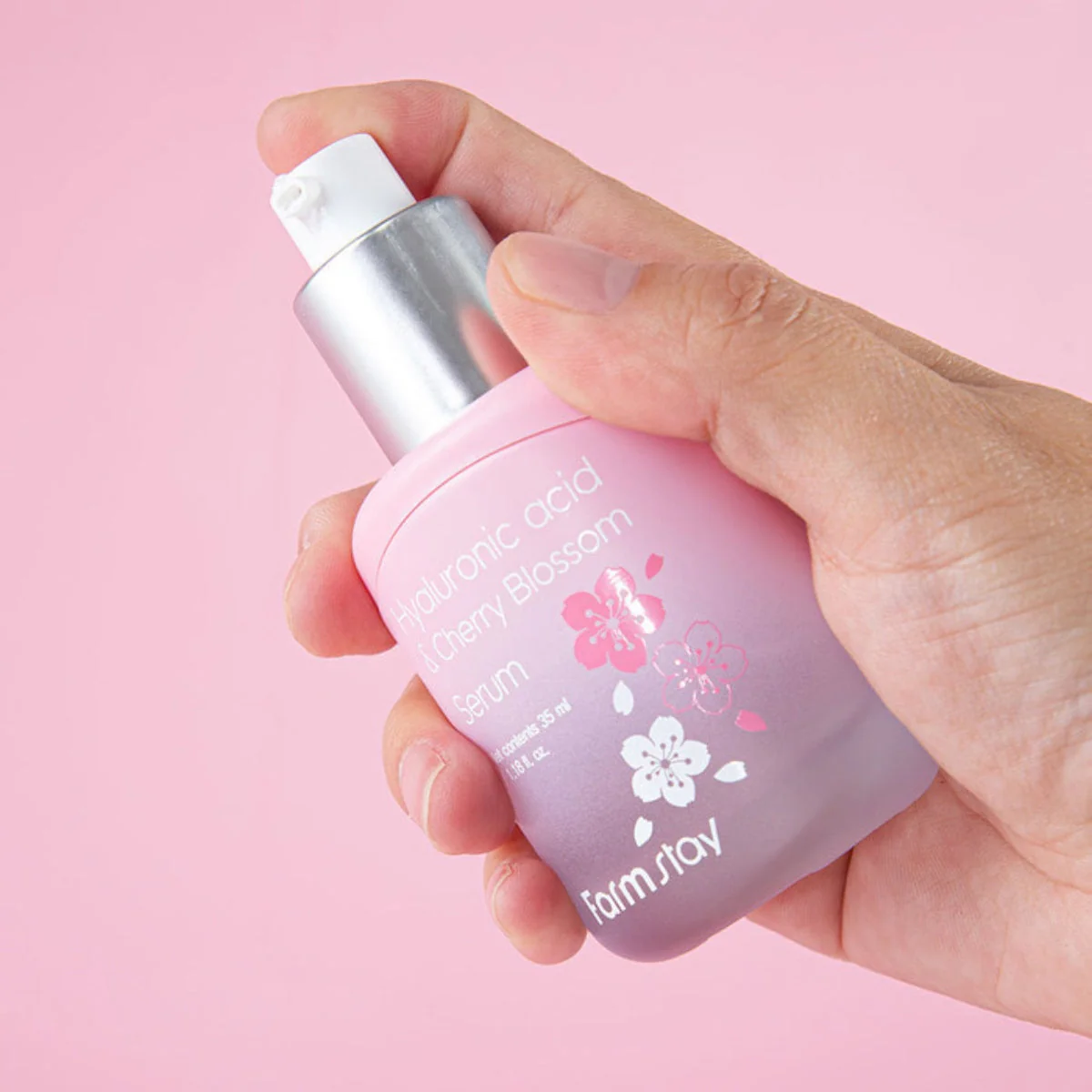 Hyaluronic Acid & Cherry Blossom Serum 35ml - Image 2
