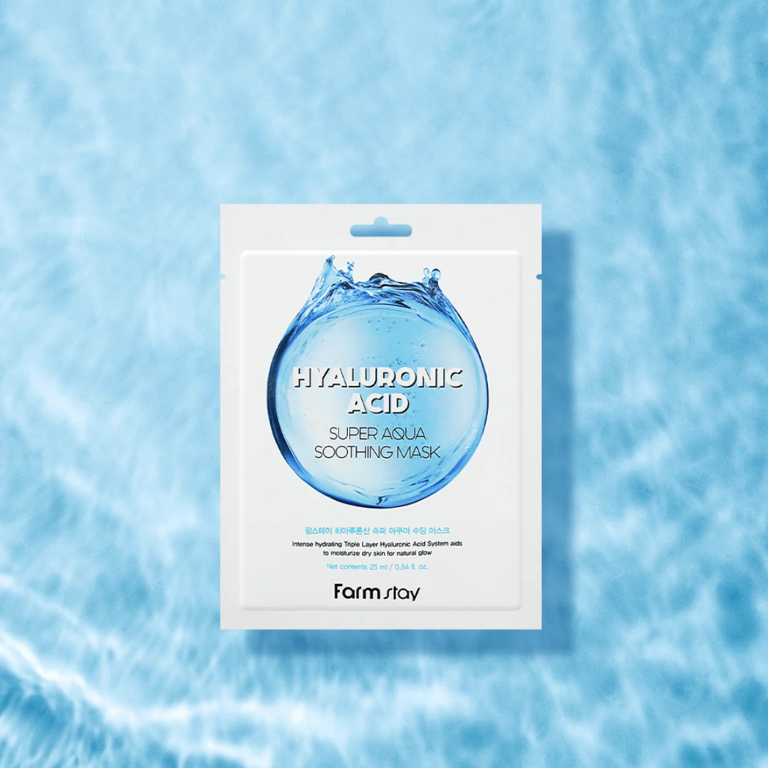 Hyaluronic Acid Super Aqua Soothing Mask 25ml x 10pcs - Image 3