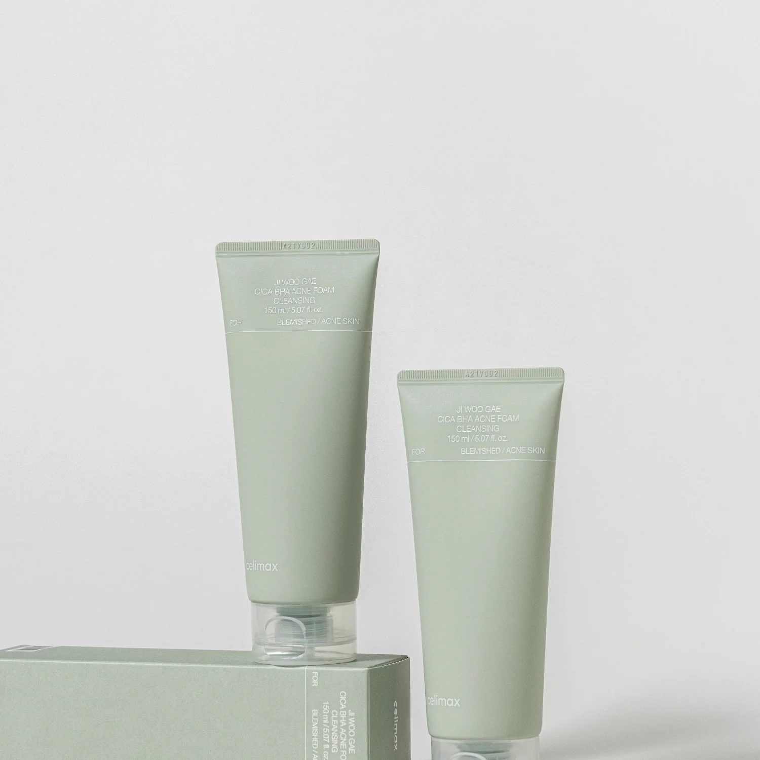 Ji Woo Gae Cica BHA Acne Foam Cleansing 150ml - Image 3