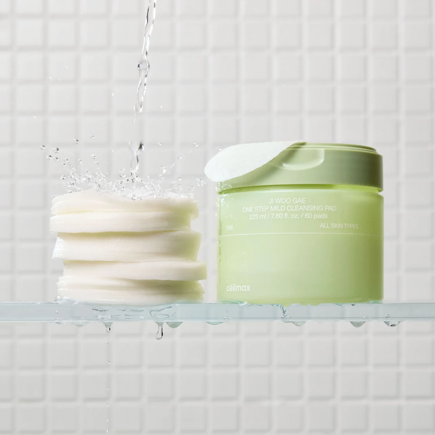 Ji Woo Gae One Step Mild Cleansing Pad 60pads - Image 3
