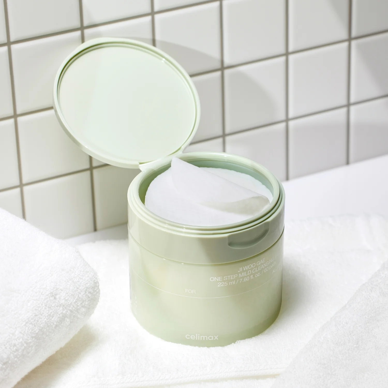 Ji Woo Gae One Step Mild Cleansing Pad 60pads - Image 6