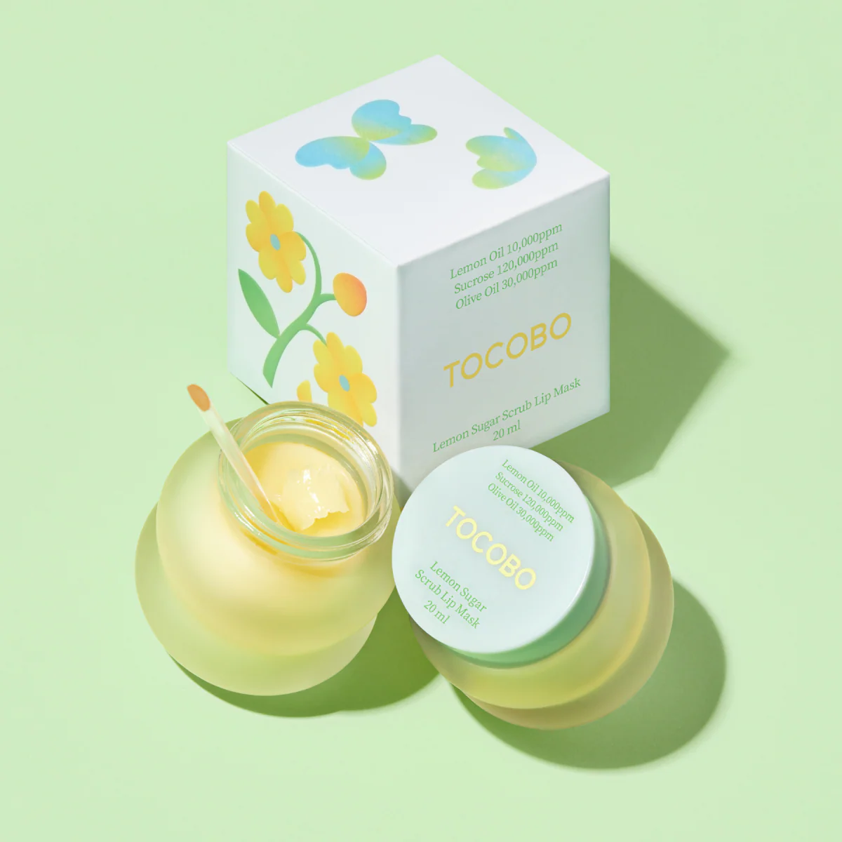 Lemon Sugar Scrub Lip Mask [20ml] - Image 2