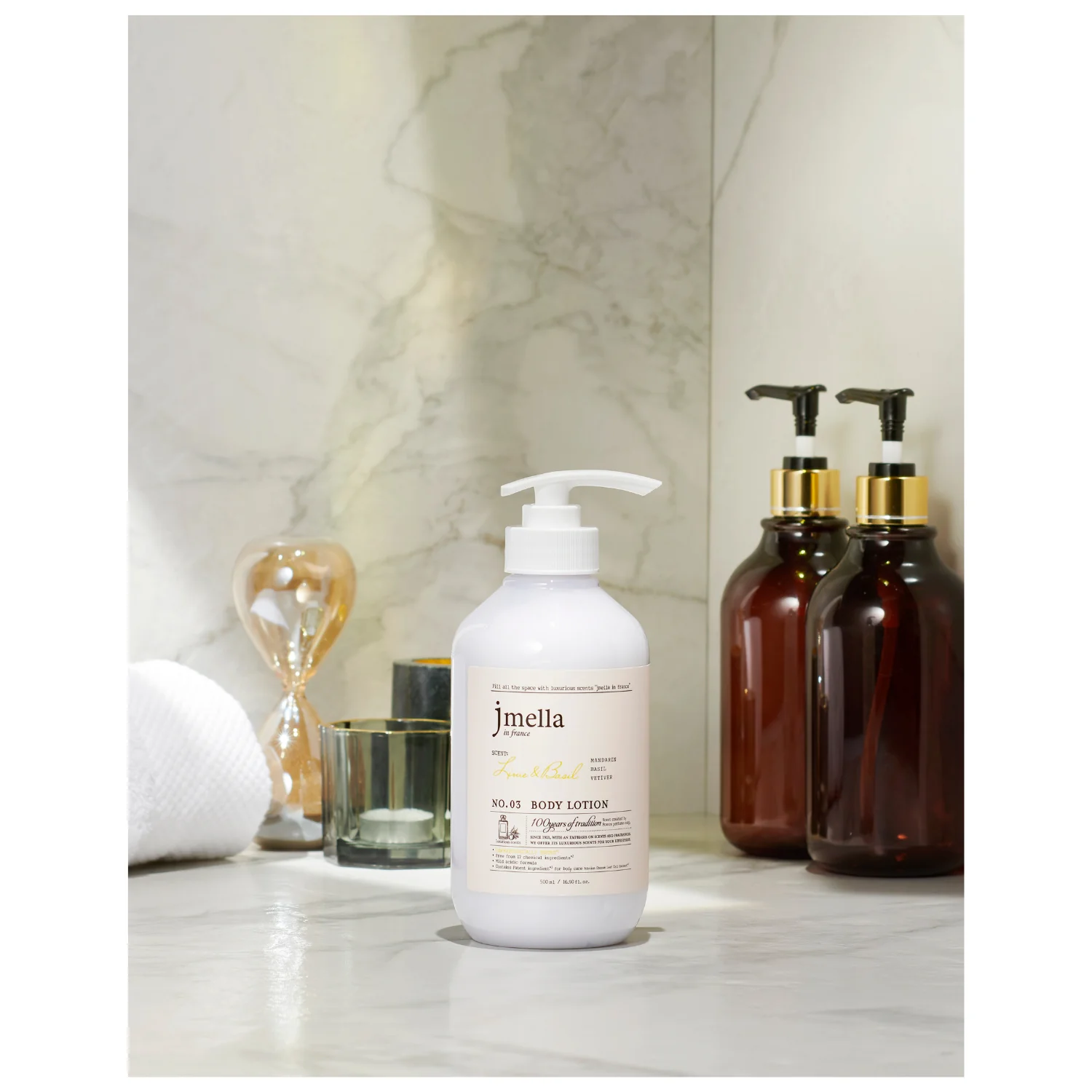 Lime & Basil Body Lotion [500ml] - Image 2