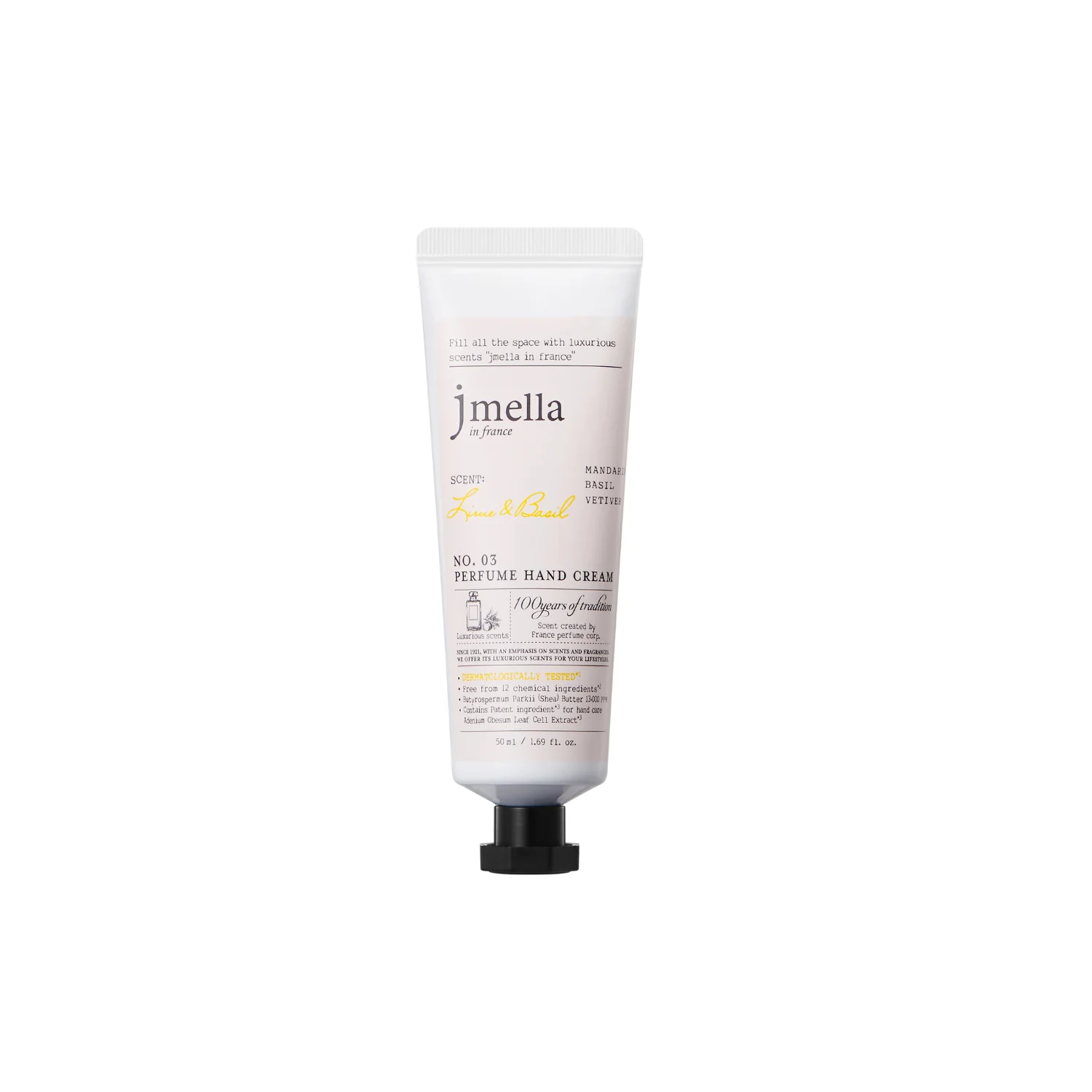 Lime & Basil Perfume Hand Cream [50ml]
