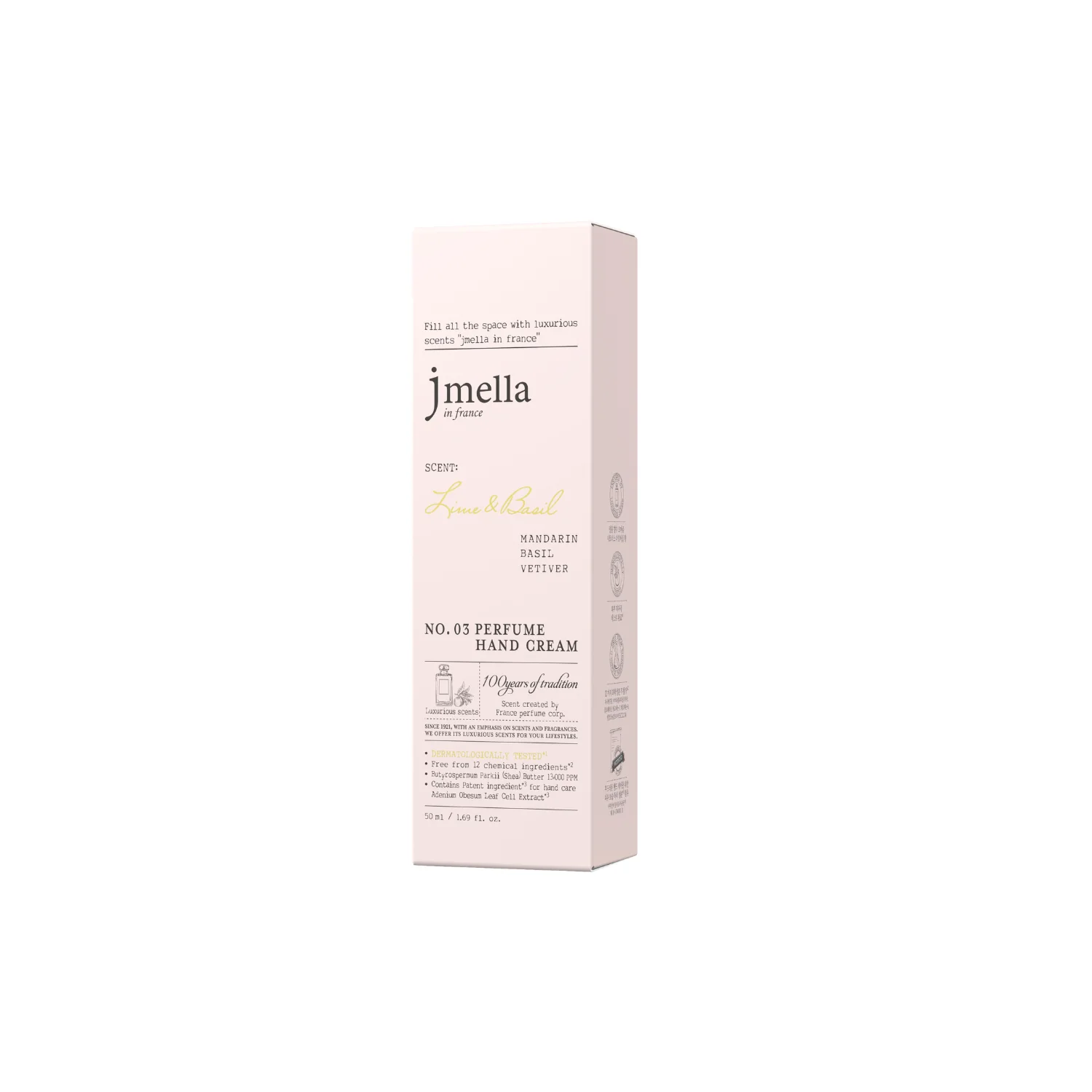 Lime & Basil Perfume Hand Cream [50ml] - Image 2