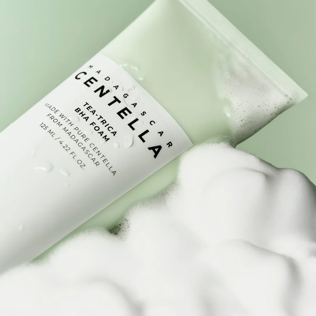 Madagascar Centella Tea-trica BHA Foam 125ml - Image 3