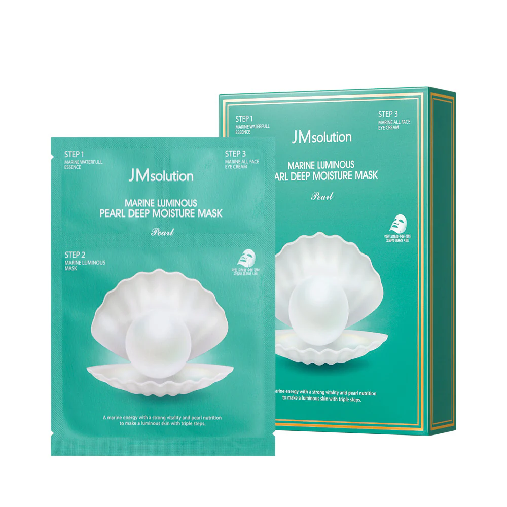 Marine Luminous Pearl Deep Moisture Mask Box Pearl [10pcs]