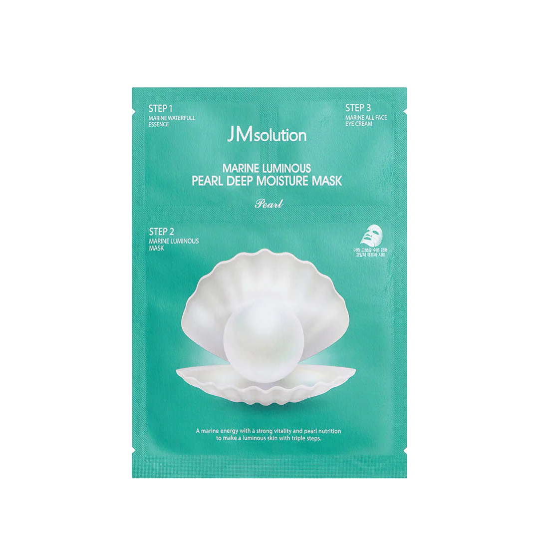 Marine Luminous Pearl Deep Moisture Mask Box Pearl [10pcs] - Image 3