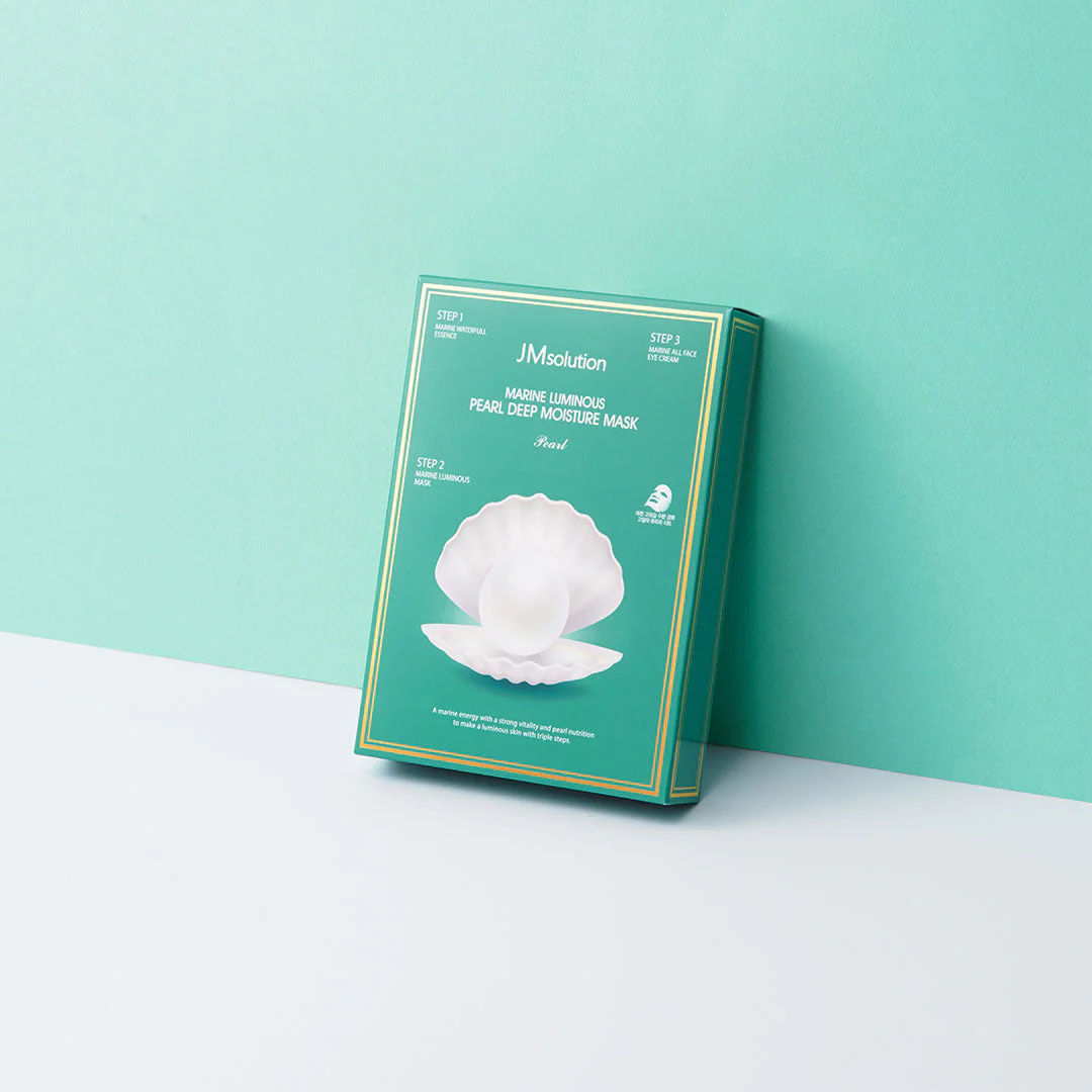 Marine Luminous Pearl Deep Moisture Mask Box Pearl [10pcs] - Image 5