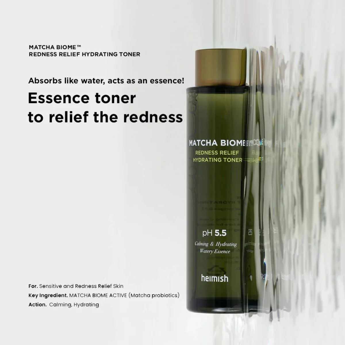 Matcha Biome Redness Relief Hydrating Toner 150ml - Image 3