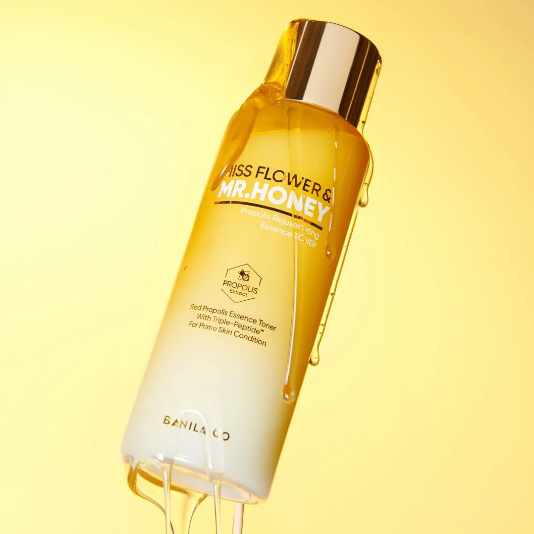 Miss Flower & Mr.Honey Propolis Rejuvenating Essence Toner [190ml] - Image 3