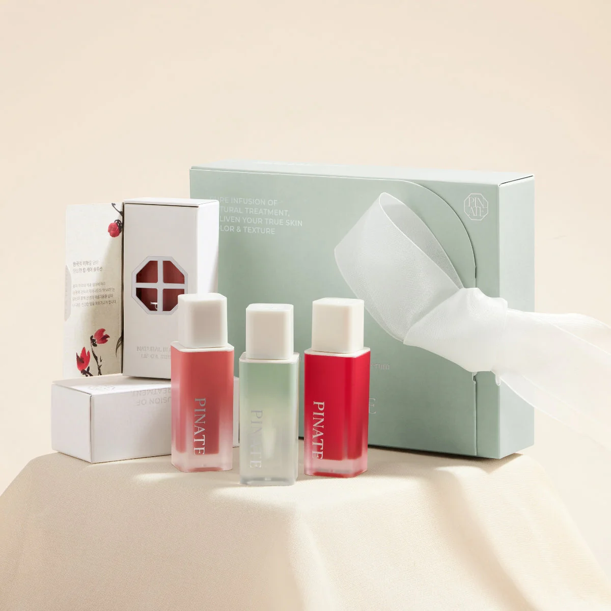 Natural Bloom Lip Oil Serum 3-Color Set - Image 2