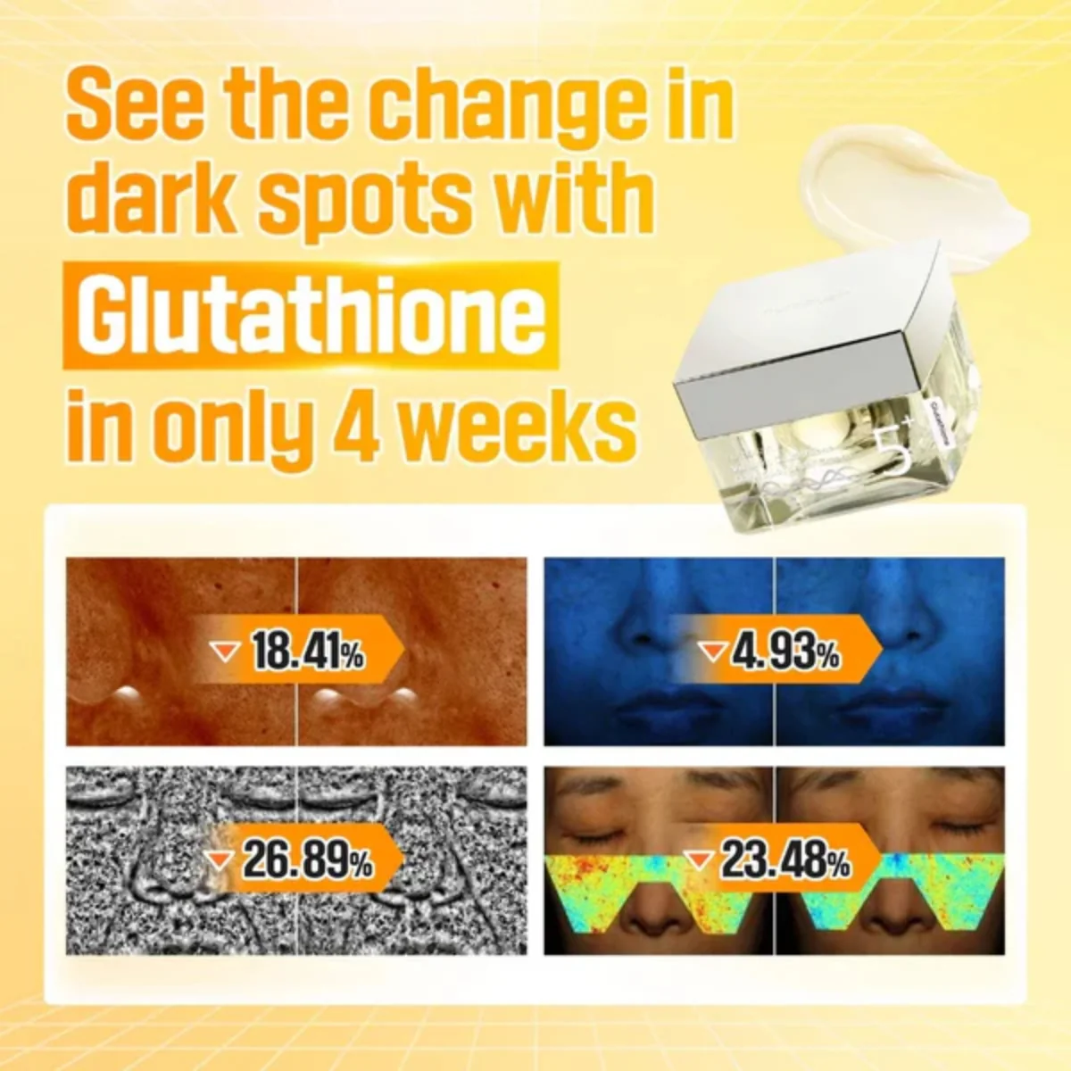 No.5+ Vitamin Glutathione Dark Spot Laser Cream 50Ml - Image 3