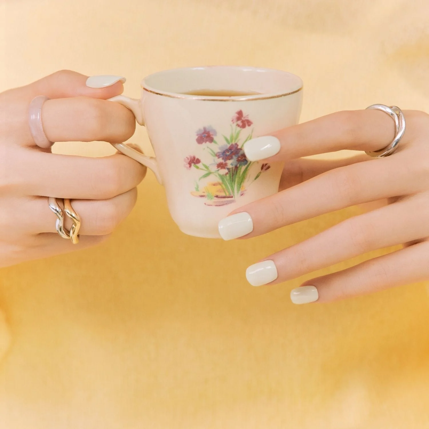 Ohora Semi-Cured Gel Nail - N Cream Cotton - Image 3