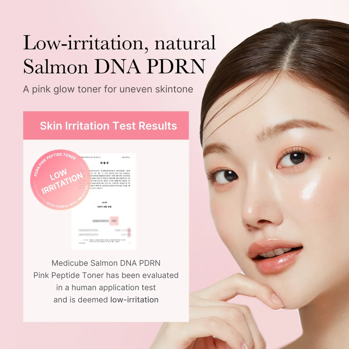 PDRN Pink Cica Soothing Toner 250Ml - Image 4