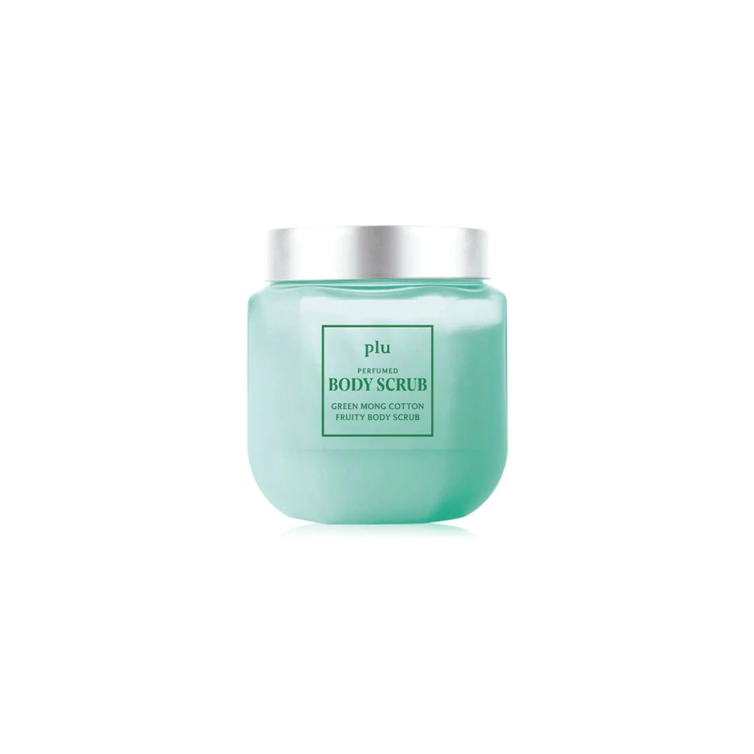 Perfumed Fruity Sugar Body Scrub Green Mong Cotton 500g