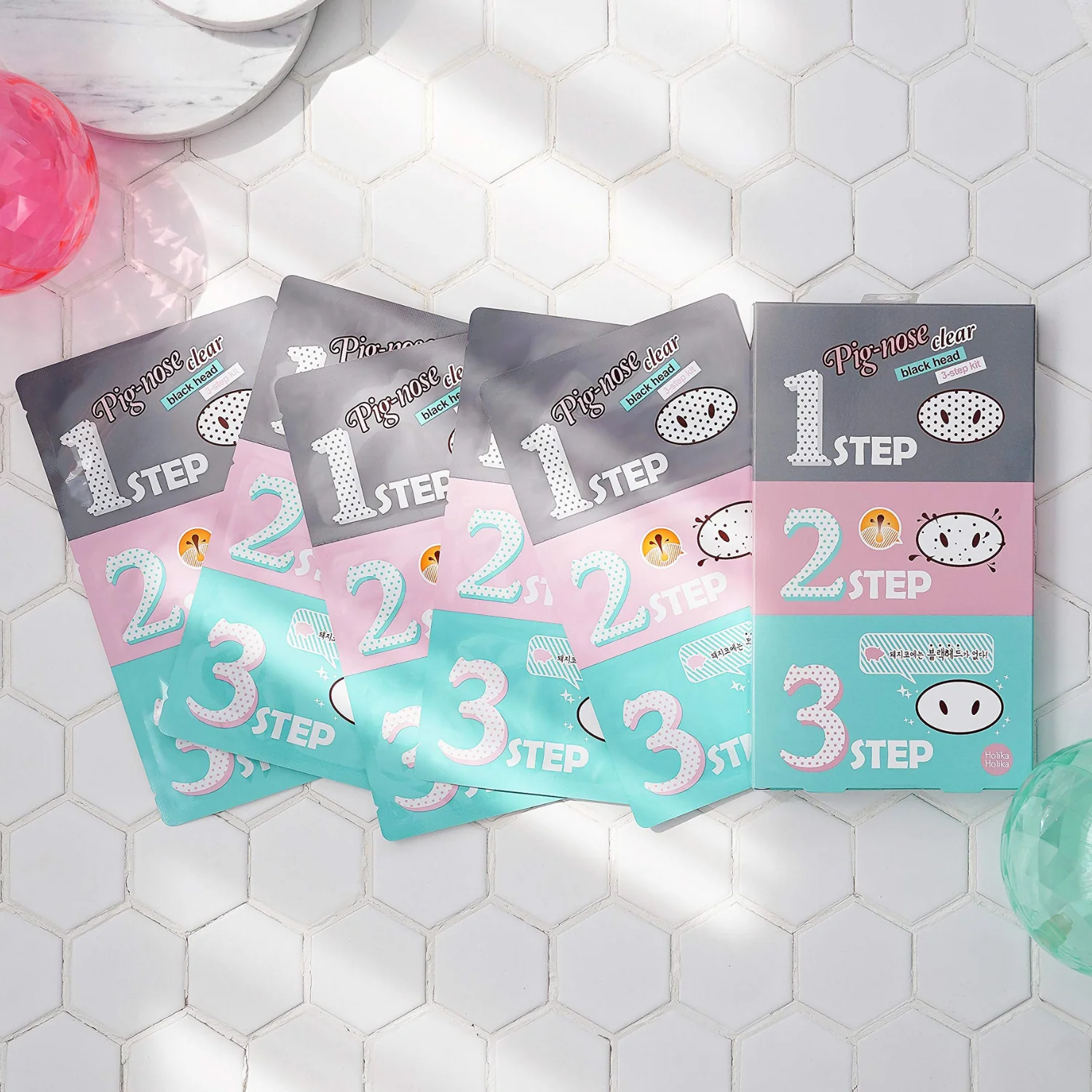 Pig-Clear Black Head 3-Step Kit [1 Pack] - Image 3
