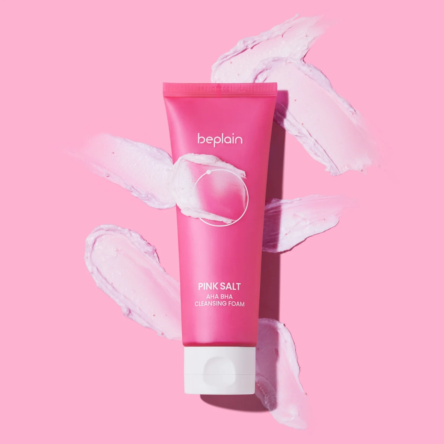 Pink Salt AHA BHA Cleansing Foam 120ml - Image 3
