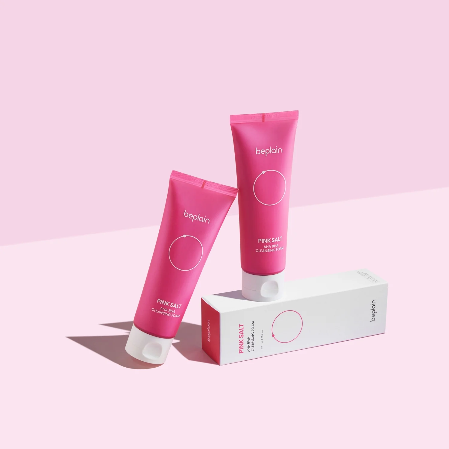Pink Salt AHA BHA Cleansing Foam 120ml - Image 4