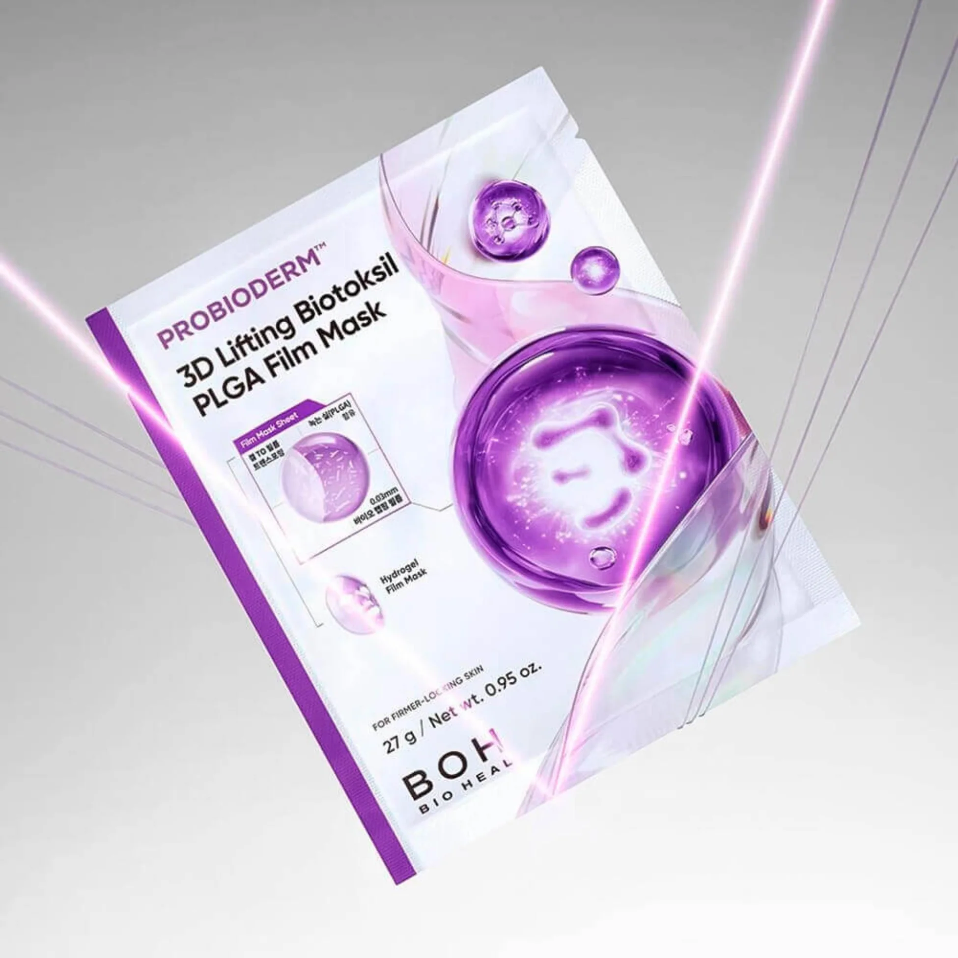 Probioderm™ 3D lifting Biotoksil PLGA Film Mask [1pc] - Image 2