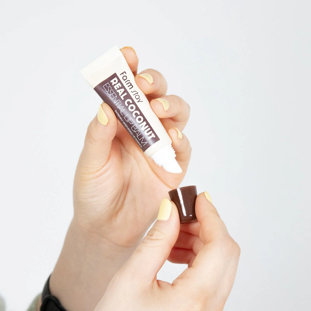 Real Coconut Essential Lip Balm 10ml - Image 2