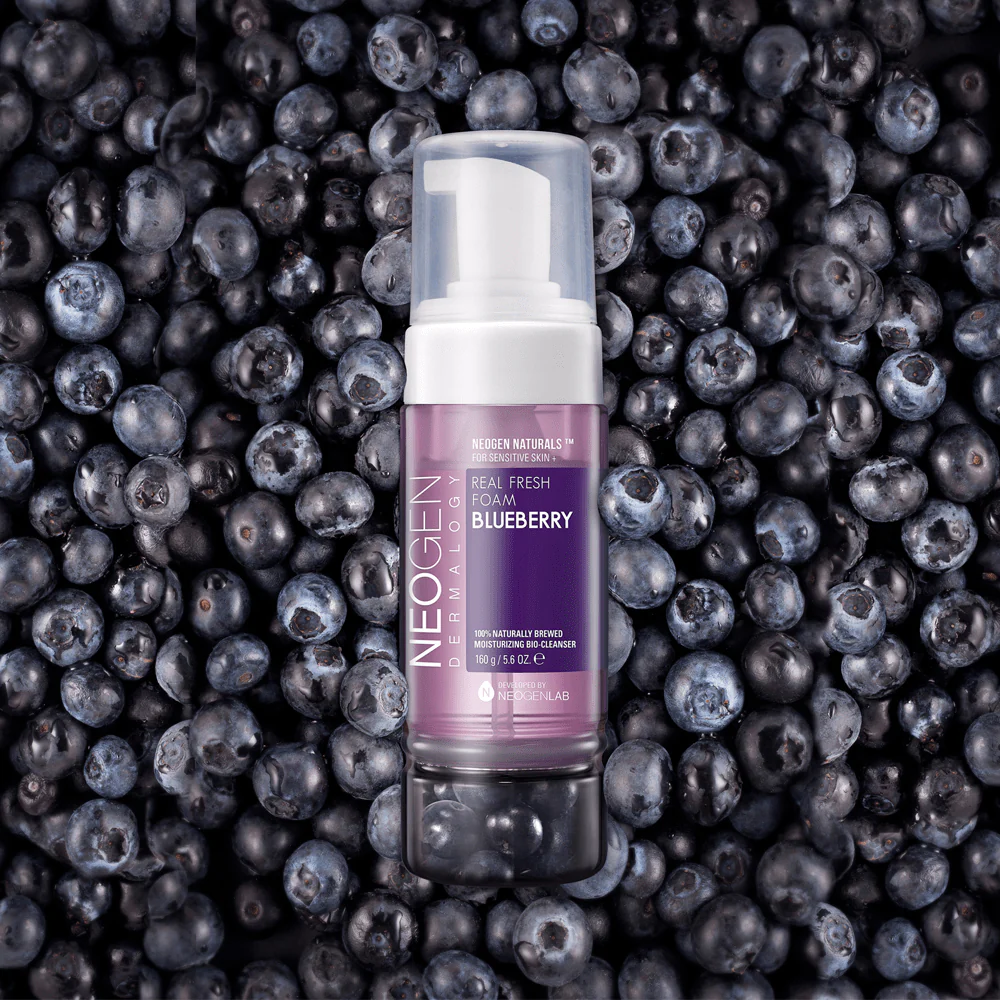 Real Fresh Foam Cleanser Blueberry 160g - Image 5