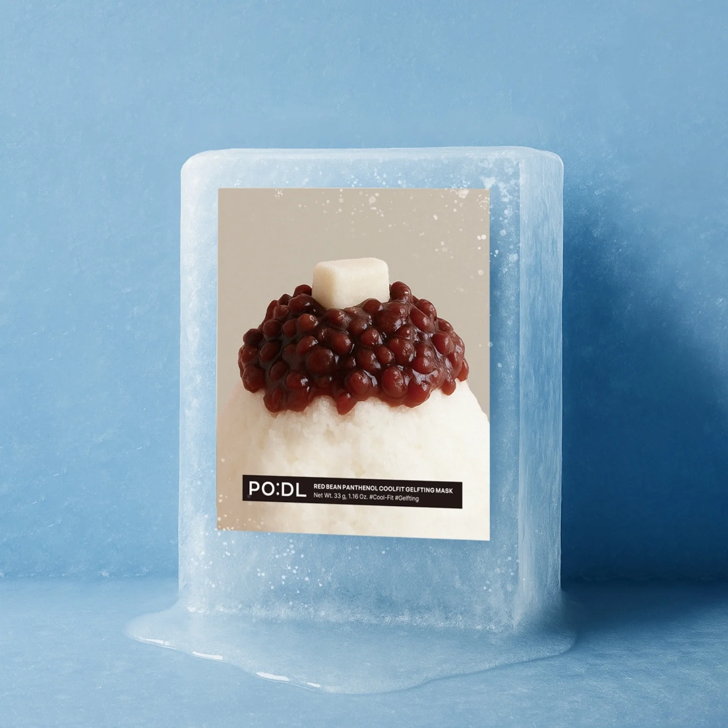Red Bean Panthenol Coolfit Gelfting Mask [1pc] - Image 2