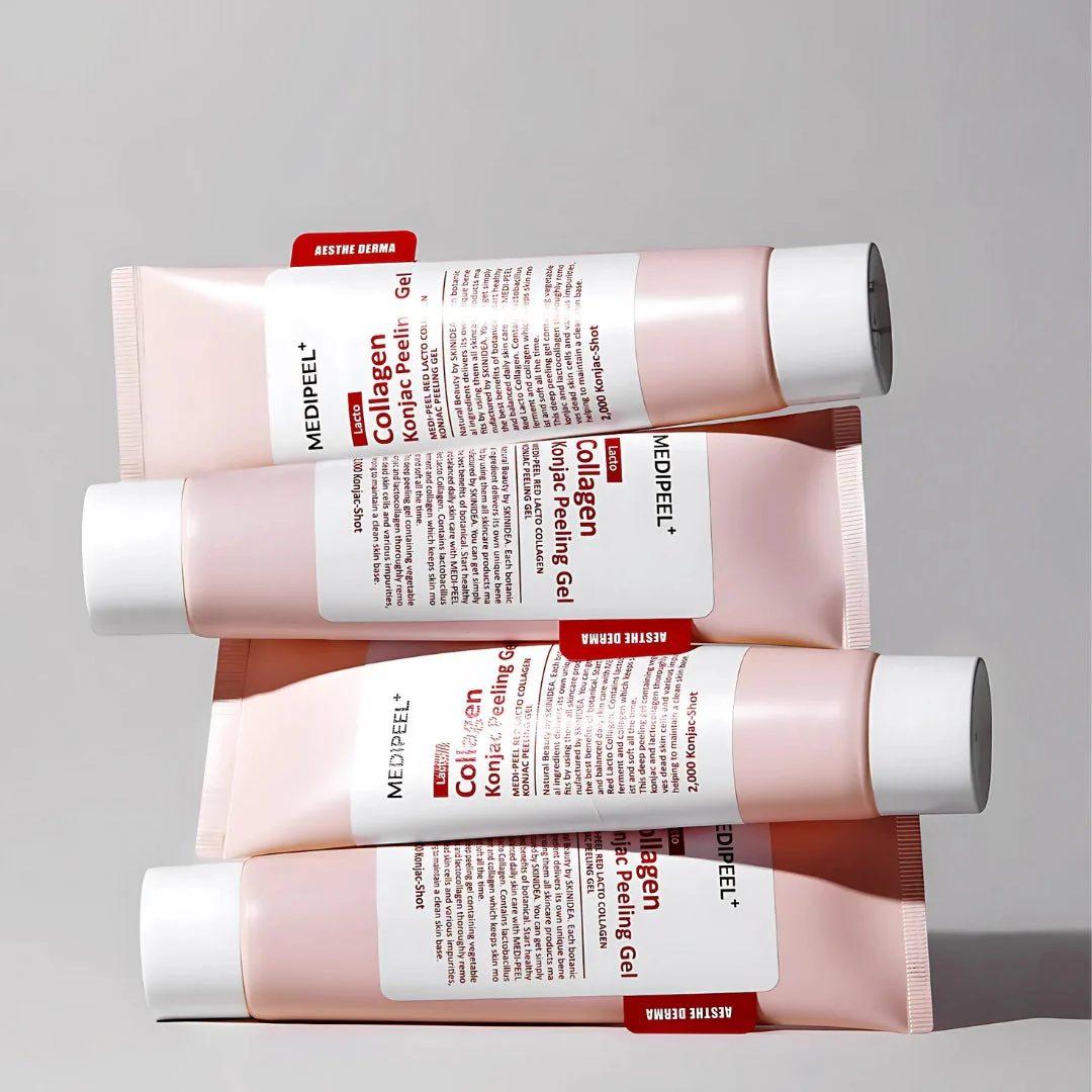 Red Lacto Collagen Konjac Peeling Gel 95ml - Image 5