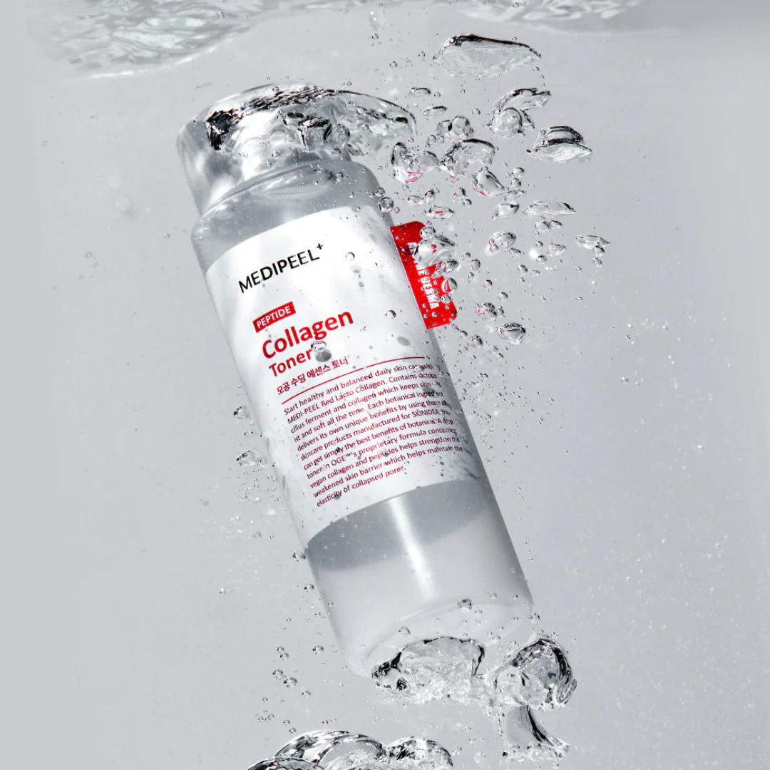 Red Lacto Collagen Soothing Essence Toner 200ml - Image 2