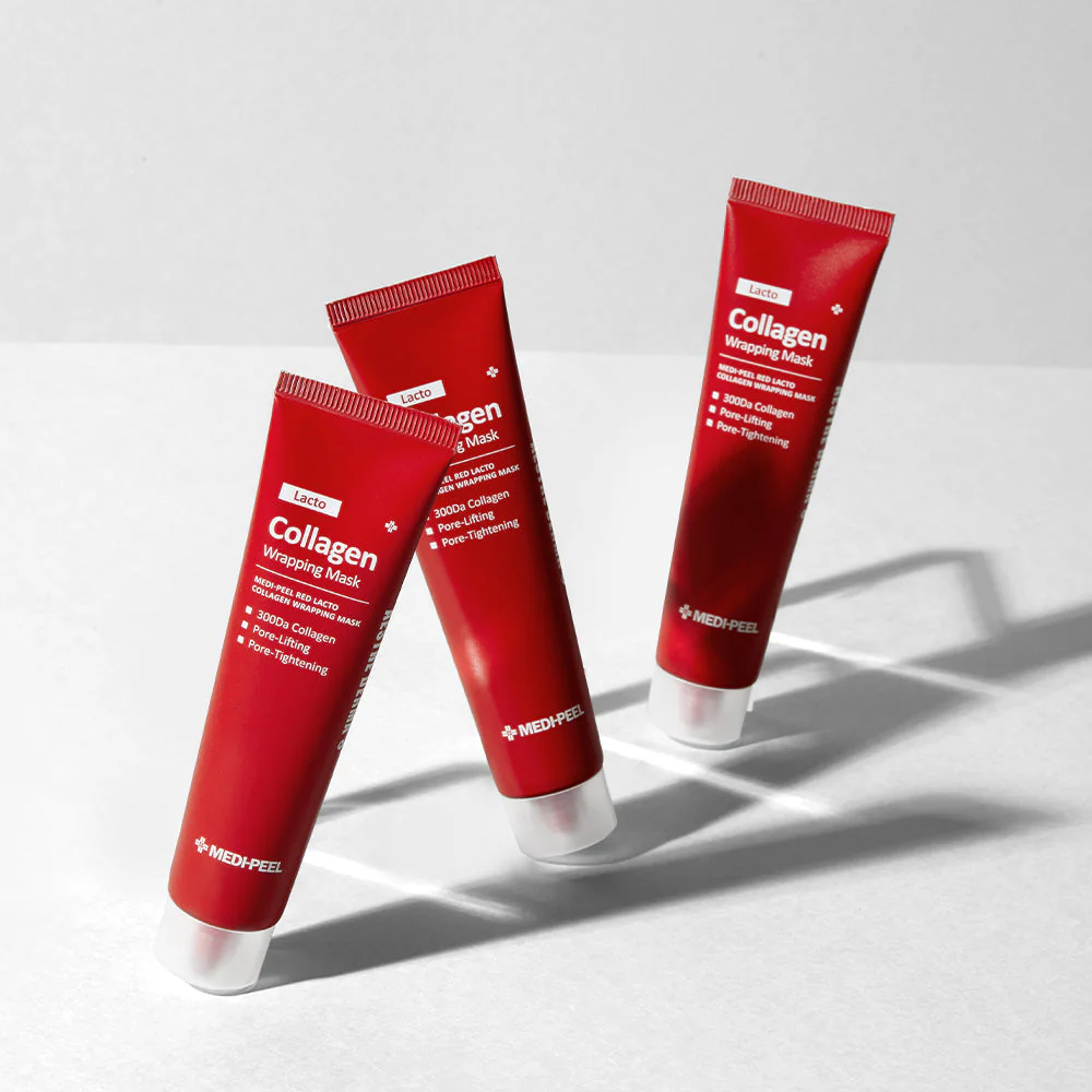 Red Lacto Collagen Wrapping Mask - 70ml - Image 2