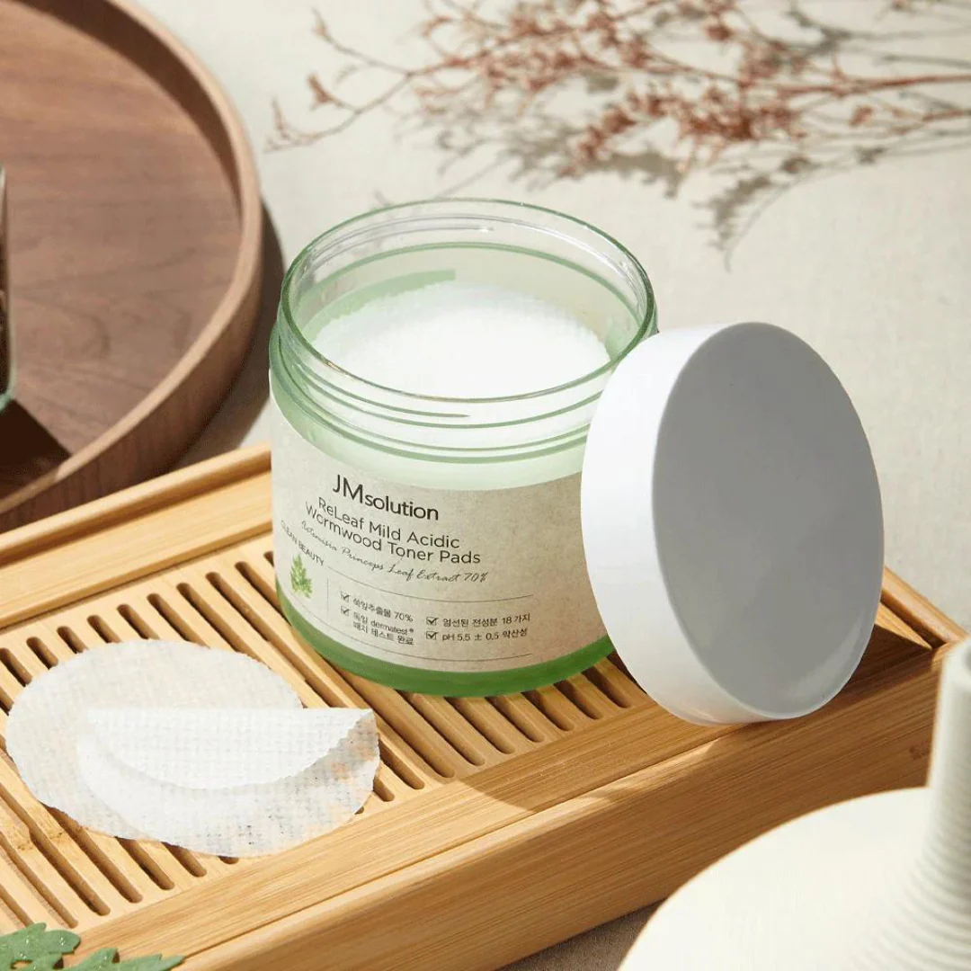 ReLeaf Mild Acidic Wormwood Toner Pads [70 Pads] - Image 2