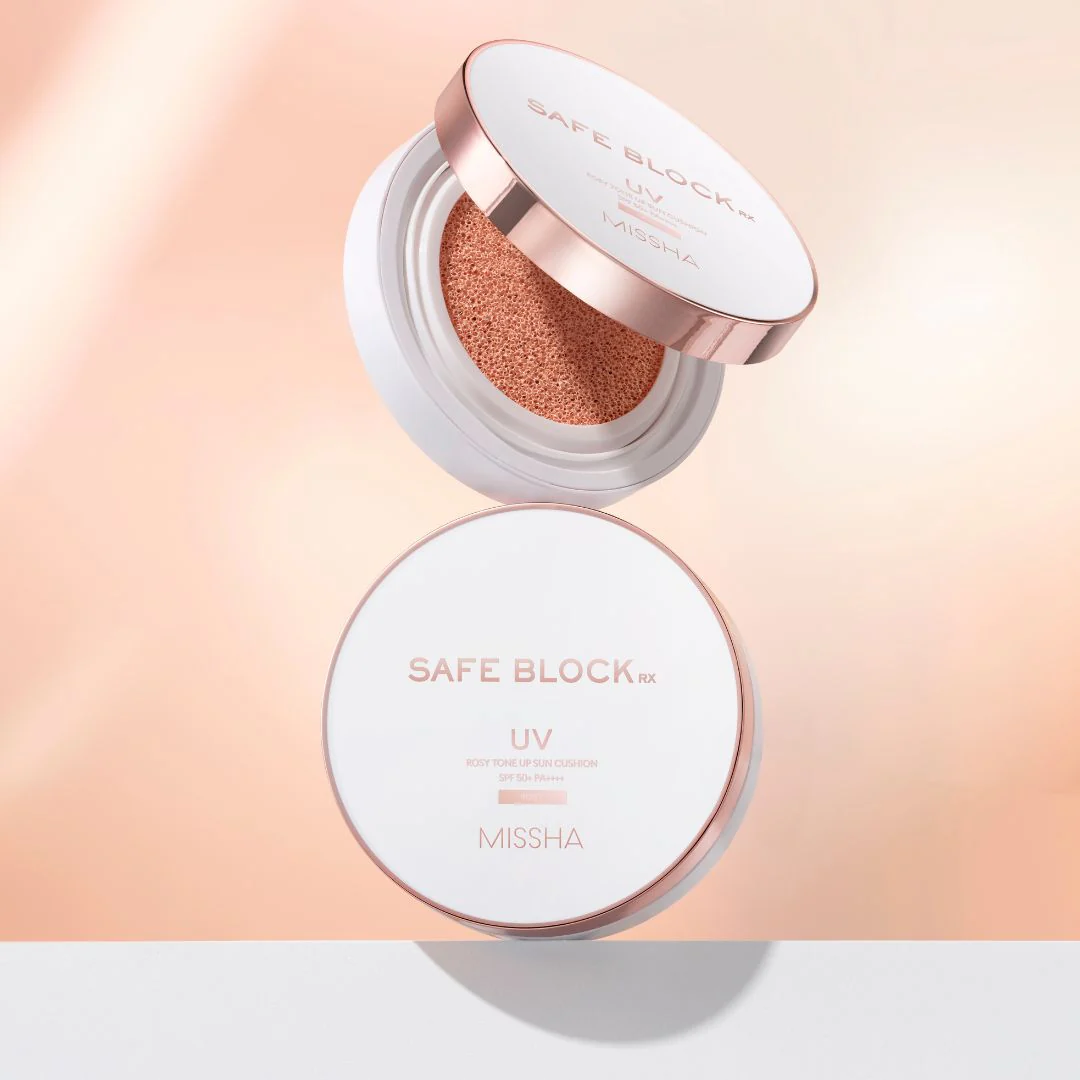 Safe Block Rx Rosy Tone Up Sun Cushion 12g - Image 2