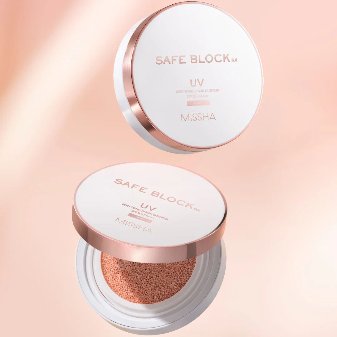 Safe Block Rx Rosy Tone Up Sun Cushion 12g - Image 3