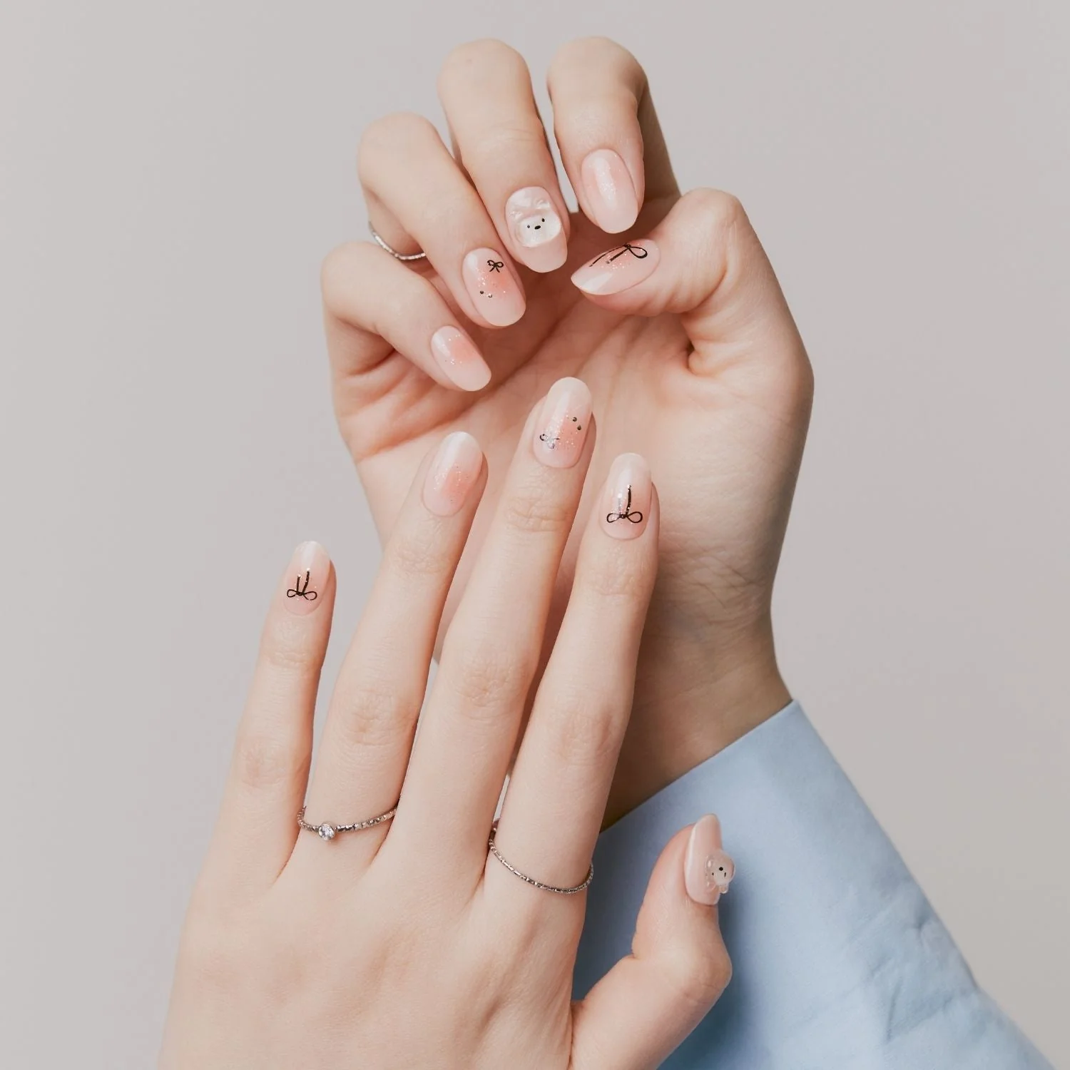 Semi-Cured Gel Nail - N Bear Up - Image 5