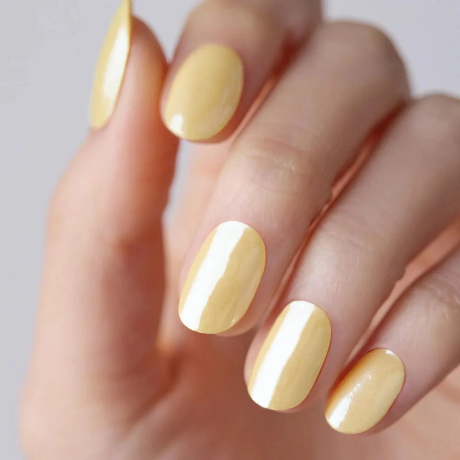 Semi-Cured Gel Nail - N Butter Chrome - Image 2