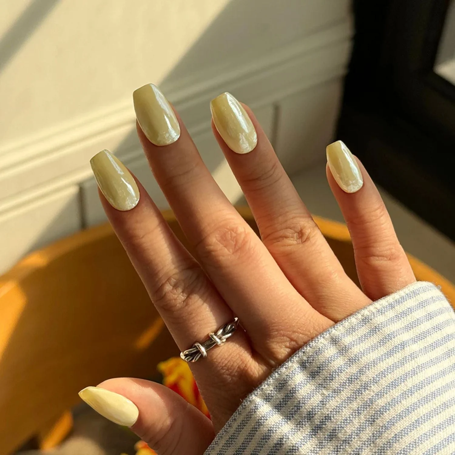 Semi-Cured Gel Nail - N Butter Chrome - Image 7