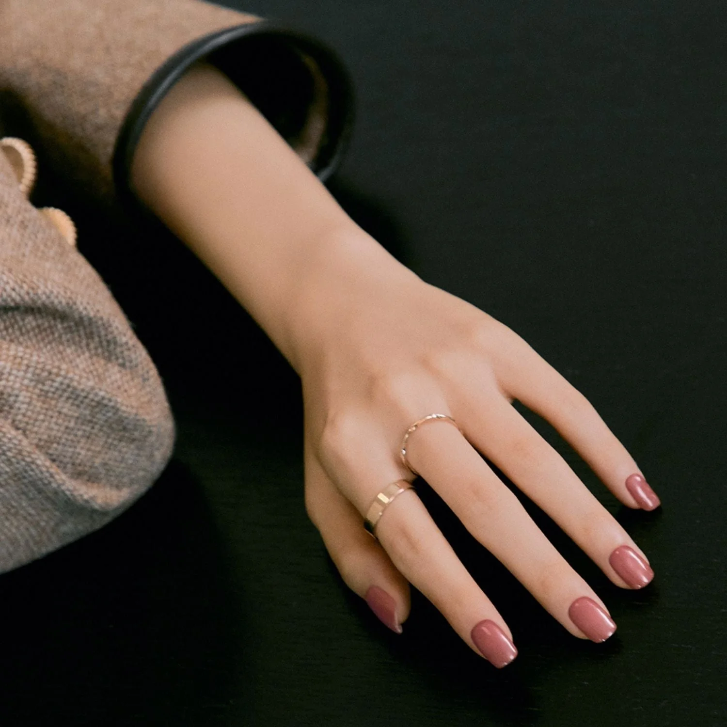 Semi-Cured Gel Nail - N Cream Rose - Image 4