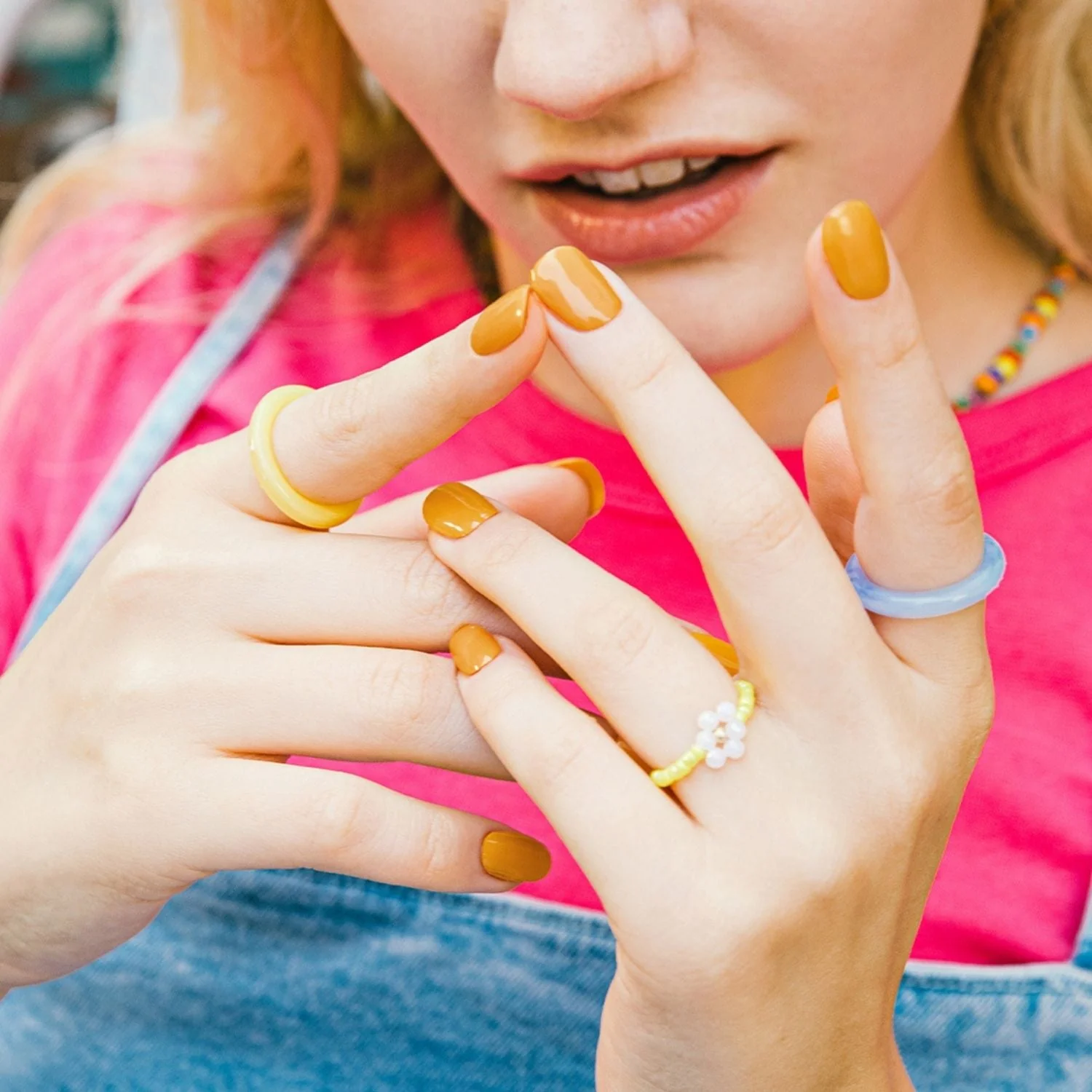 Semi-Cured Gel Nail - N Ginger Cookie - Image 3