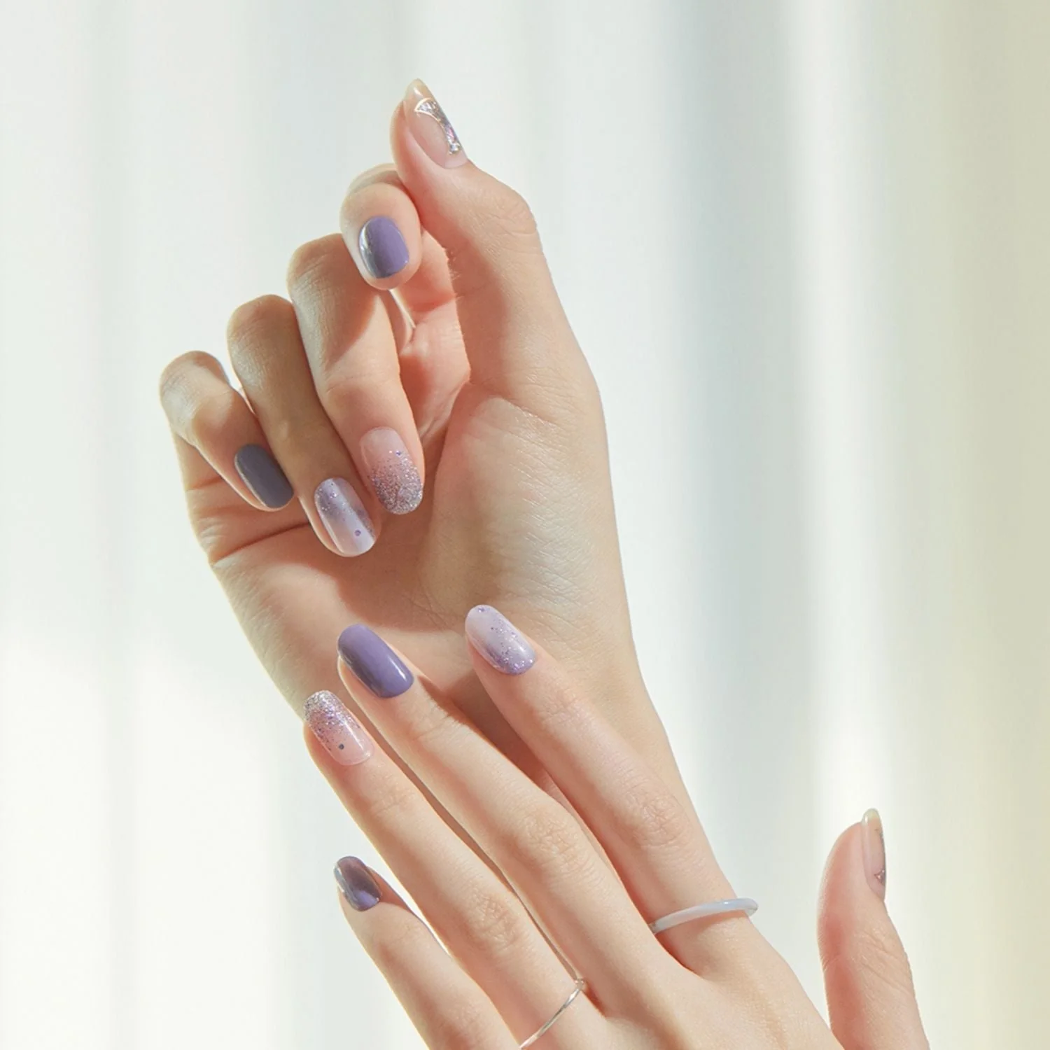 Semi-Cured Gel Nail - N Goblin Moon - Image 3