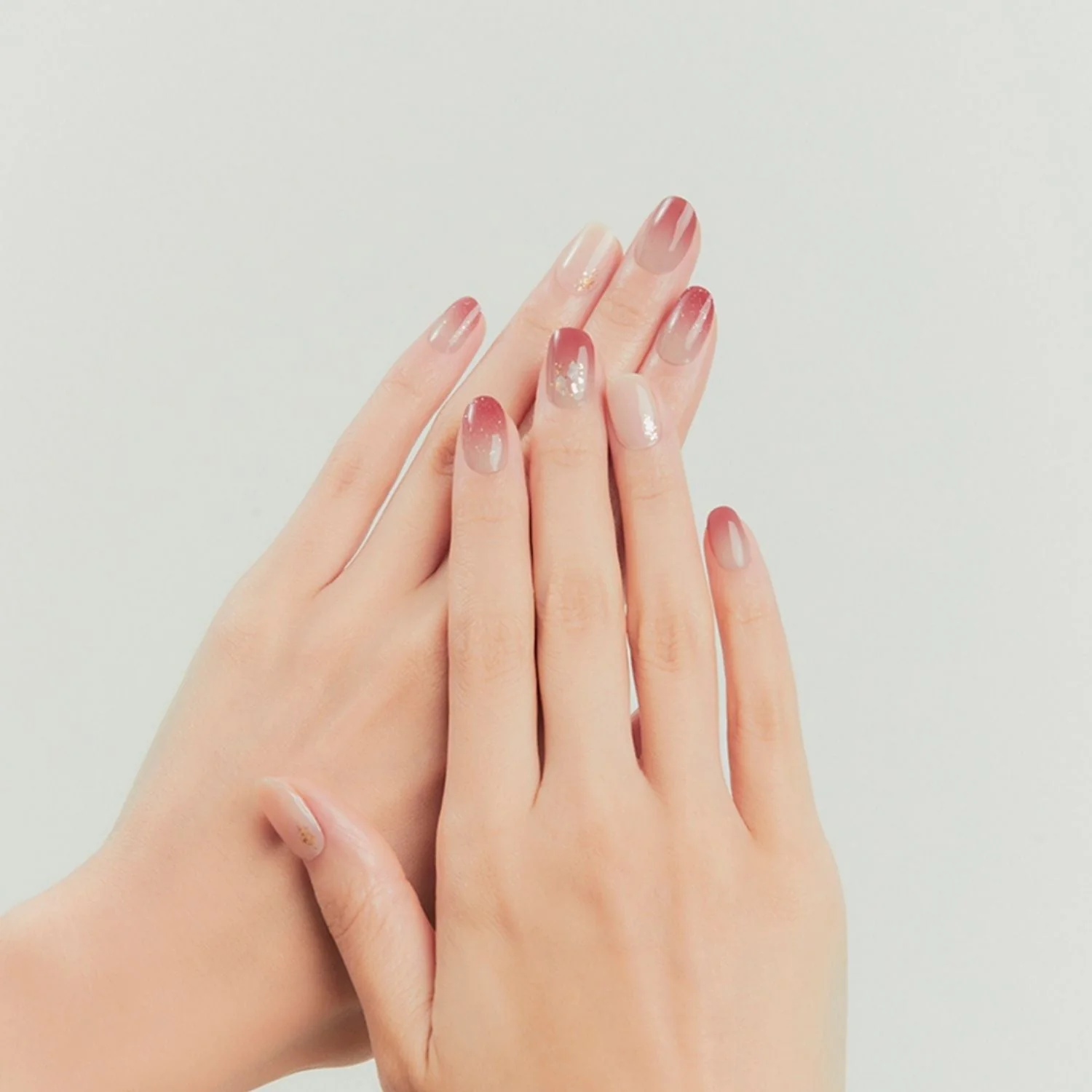 Semi-Cured Gel Nail - N Marsala Mood - Image 4