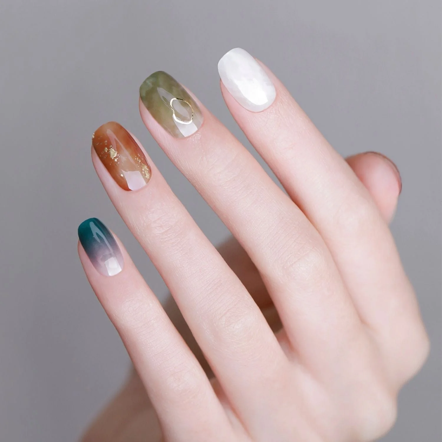 Semi-Cured Gel Nail - N Mysterious - Image 2