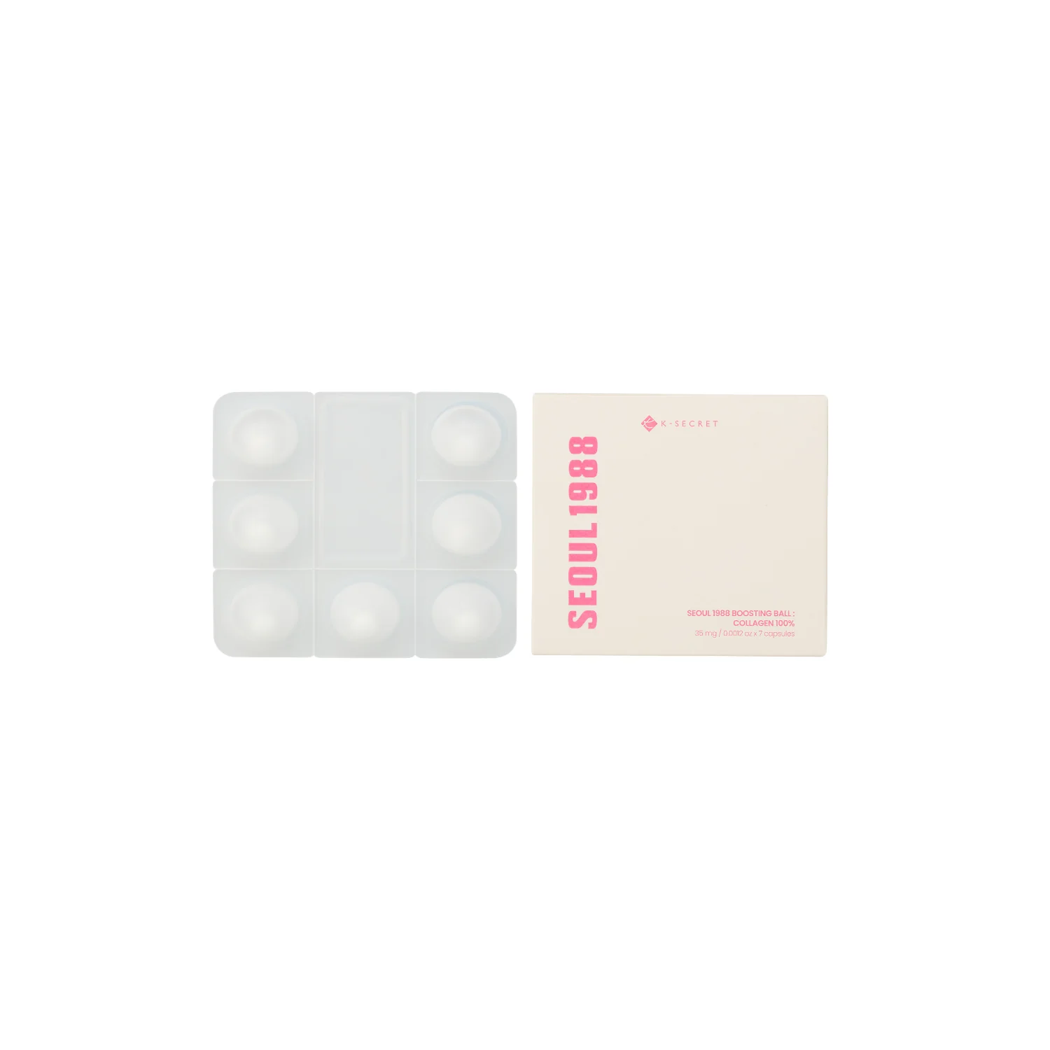 Seoul 1988 Boosting Ball: Collagen 100% 35mg x 7
