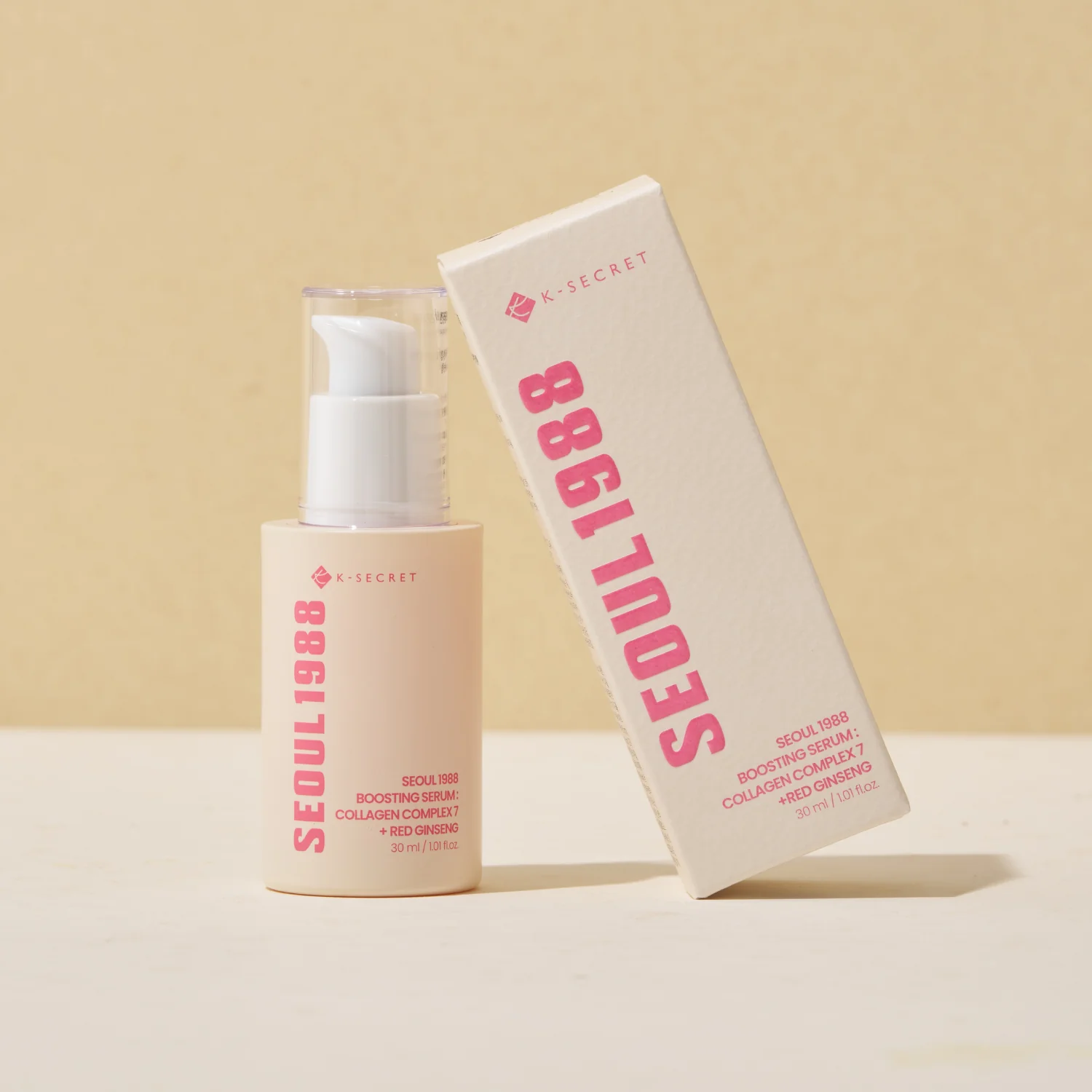 Seoul 1988 Boosting Serum: Collagen Complex 7 + Red Ginseng 30ml - Image 3