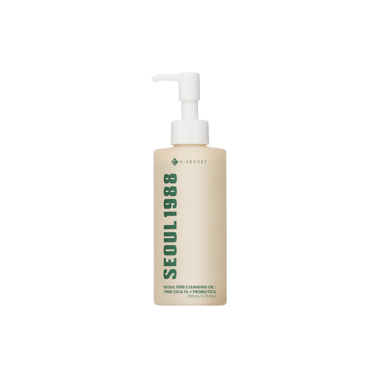 Seoul 1988 Cleansing Oil: Pine Cica 1% + Probiotics 200ml