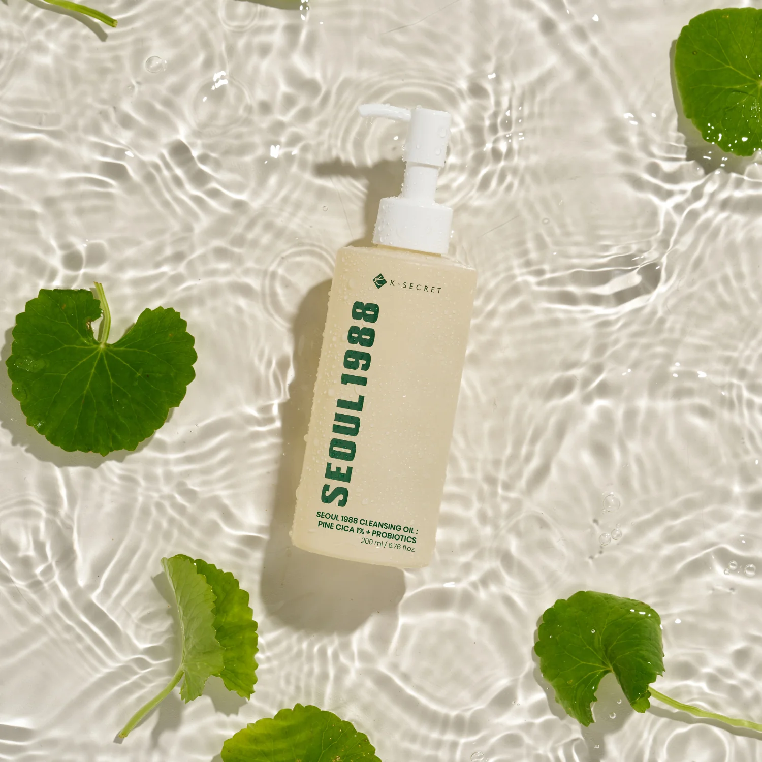 Seoul 1988 Cleansing Oil: Pine Cica 1% + Probiotics 200ml - Image 2