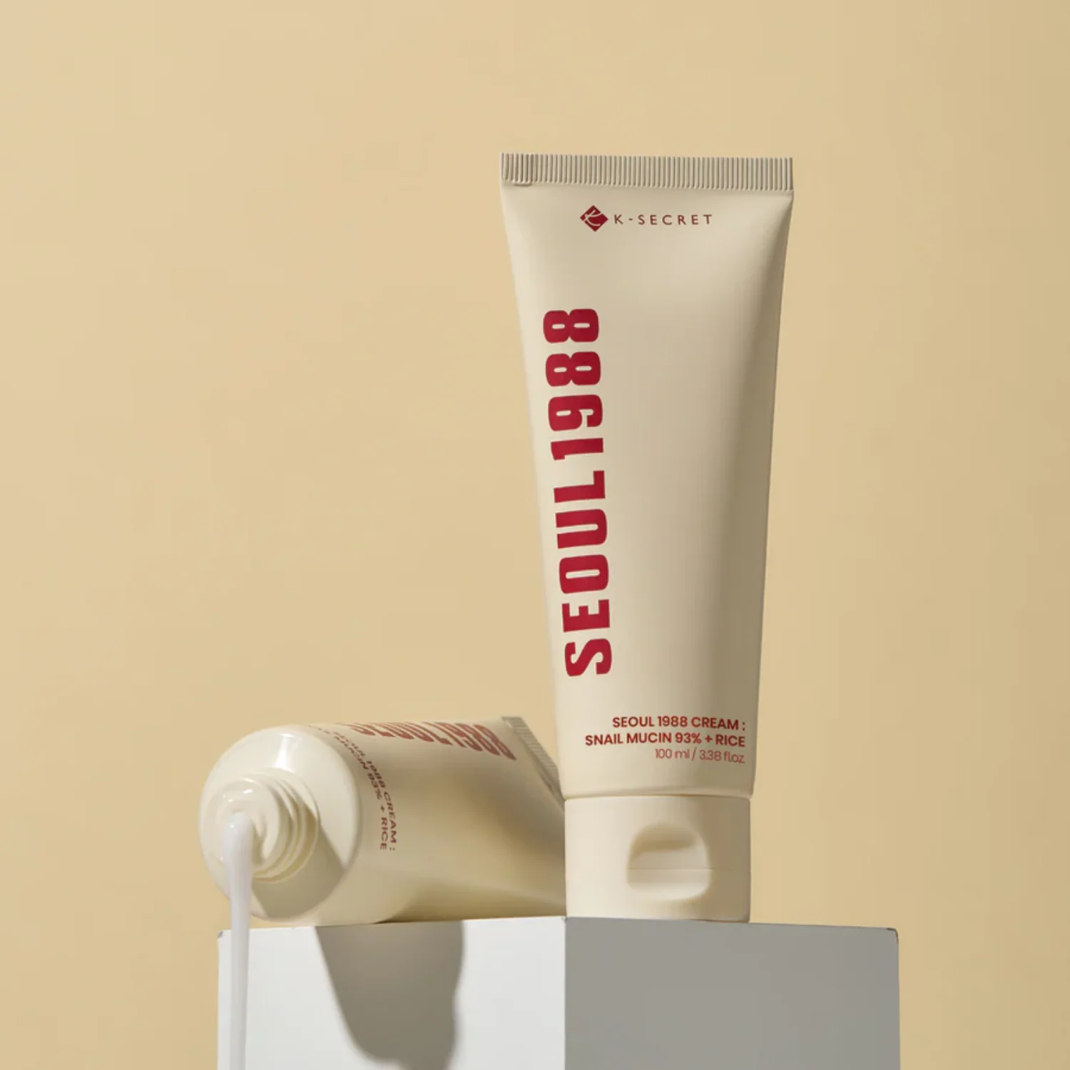 Seoul 1988 Cream : Snail Mucin 93% + Rice 100ml - Image 2