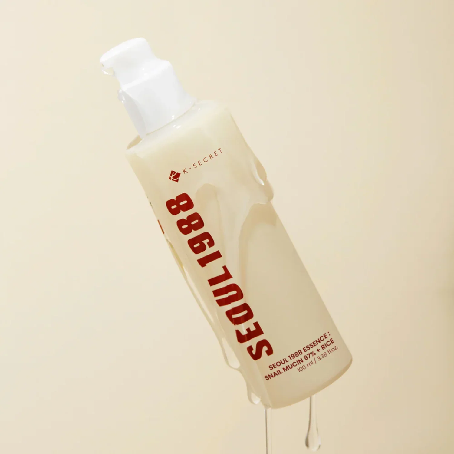 Seoul 1988 Essence : Snail Mucin 97% + Rice 100ml - Image 2