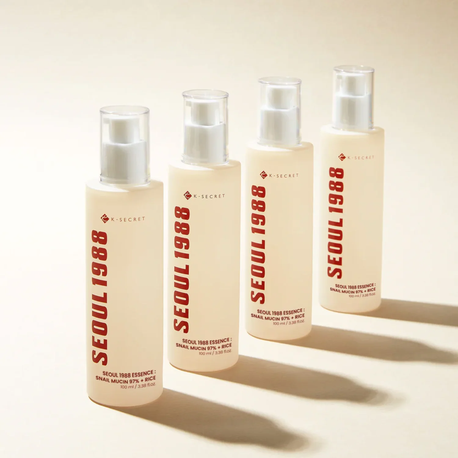 Seoul 1988 Essence : Snail Mucin 97% + Rice 100ml - Image 3