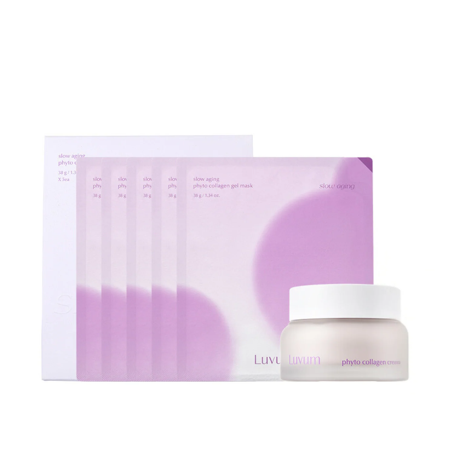 Slow Aging Phyto Collagen Gel Mask + Cream